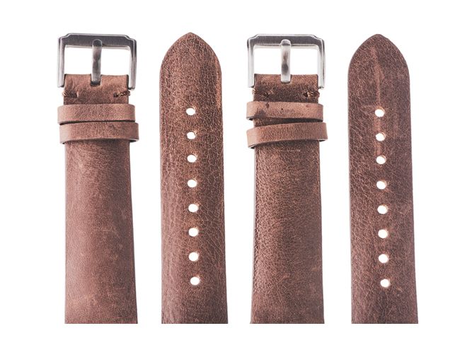 Watchstrap Calf Leather Brown